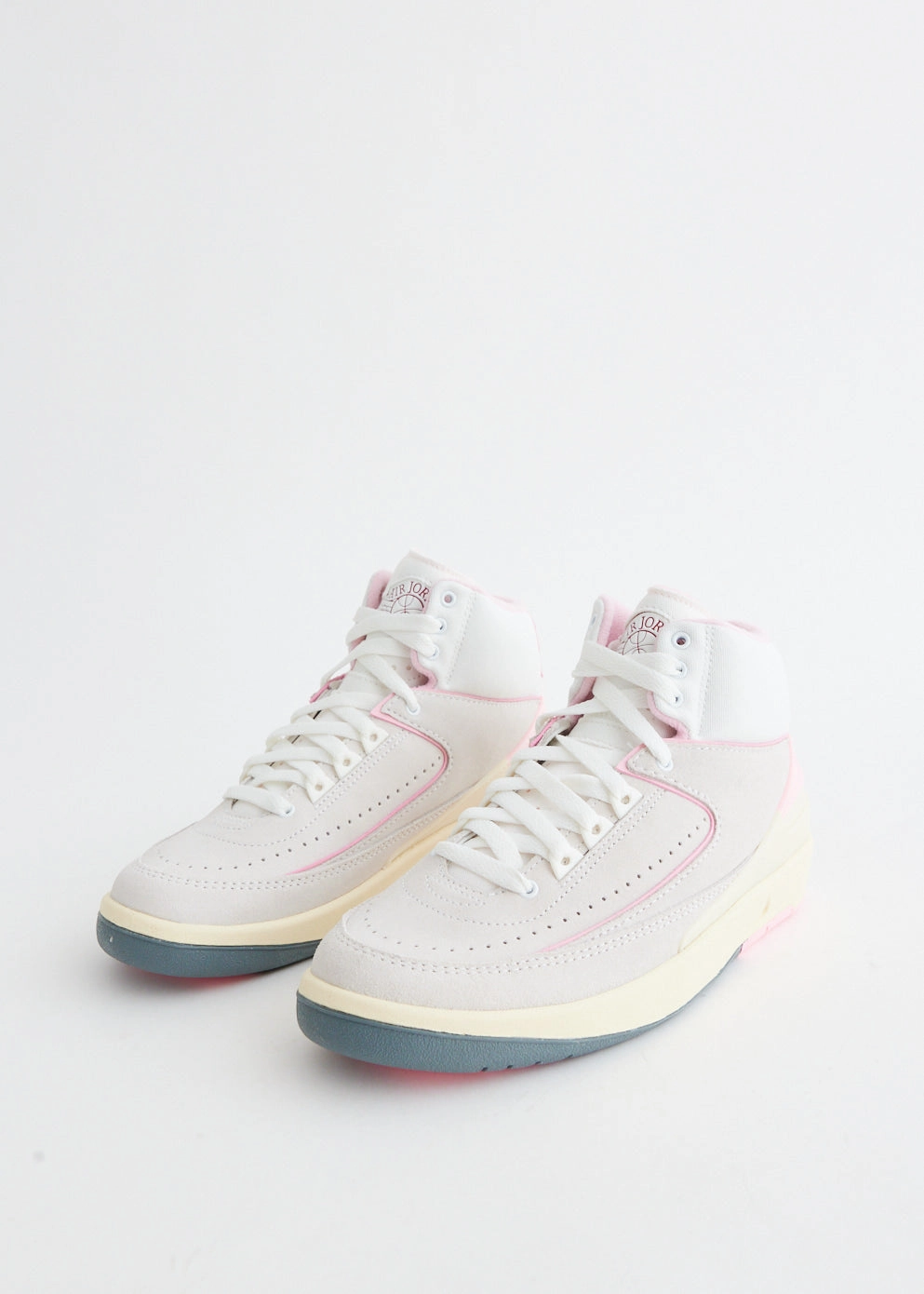 Metallic Leather Women's Air Jordan 2 Retro 'Soft Pink' Sneakers Retro