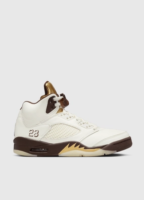 Convertible Shoulder Bag For Daily Use, Grab It Fast Official Guarantee Women's Air Jordan 5 Retro 'Golden Ticket' Sneakers Worry-Free After-Sale