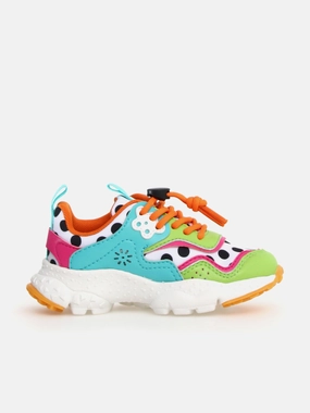 Officially Certified Girls Doi Spotted Trainers in Multicolour Custom Style Vibrant Colors