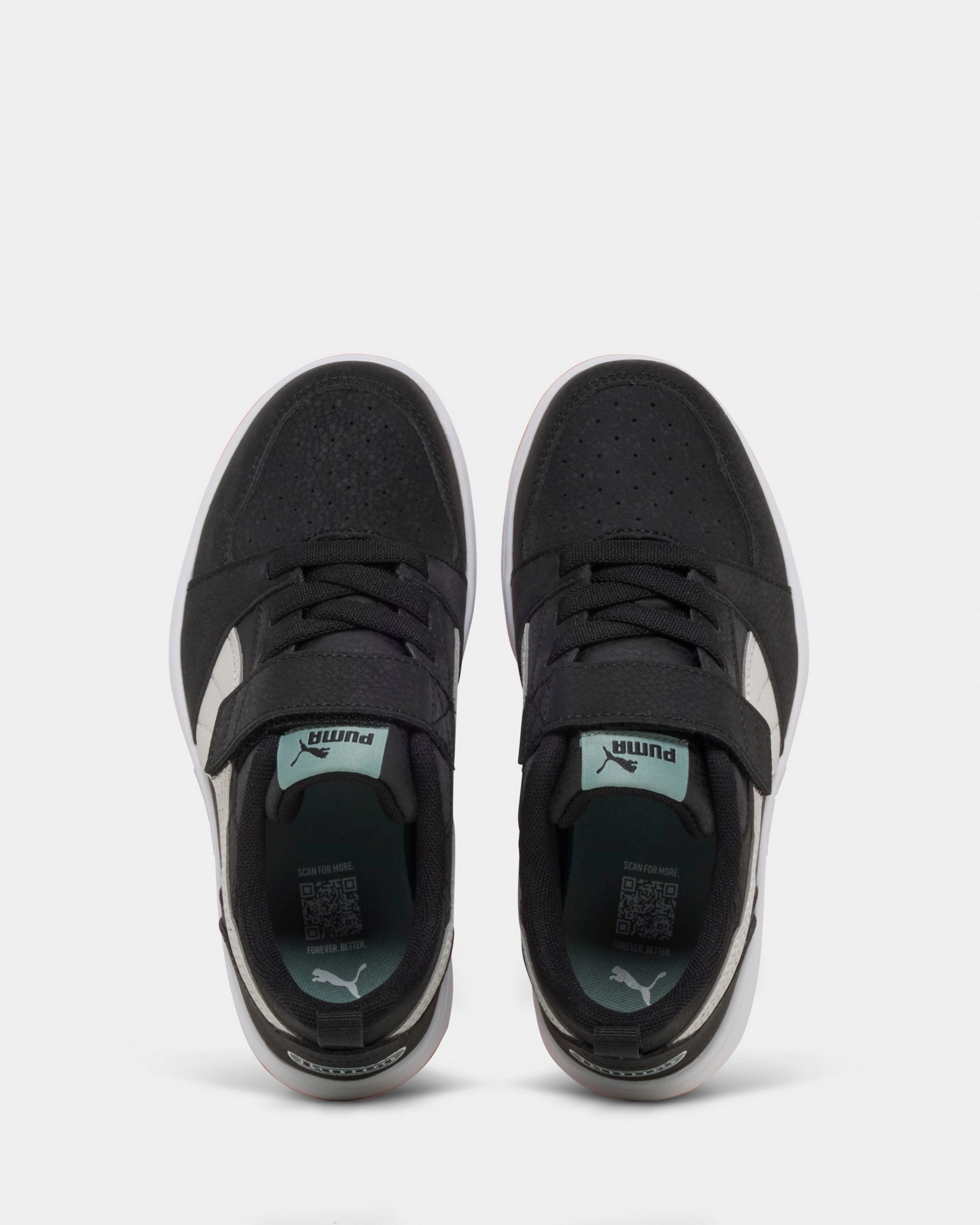 Embossed Leather, Be Unique, Shop Unique Rebound V6 Lo Mid 90s Ac Ps Black/Grey