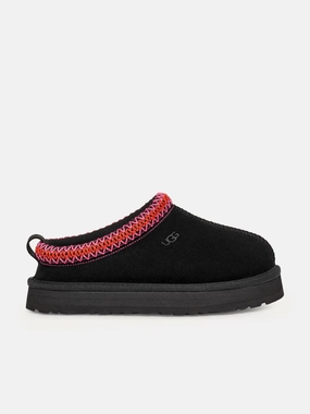 Your Next Favorite Old Customer Special Kids Tazz Slippers in Black Featured Experience Textile