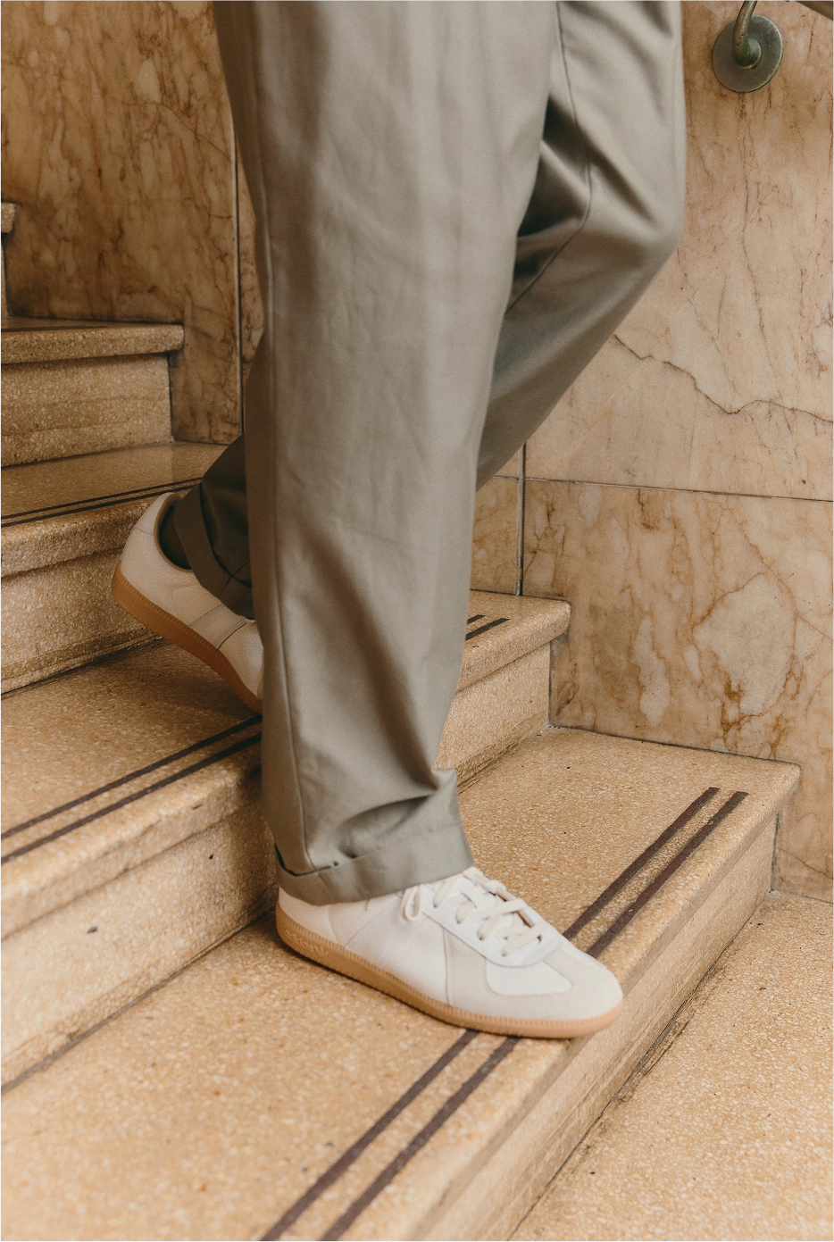 Fast Pickup Ready BW Army Lux 'White' Sneakers Stay Ahead Of The Trend