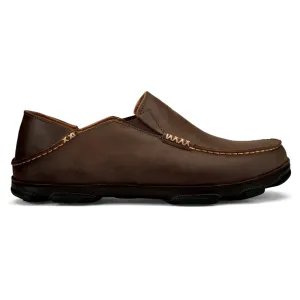 OluKai Molo Slip-On Dark Wood/Dark Java (Men's)