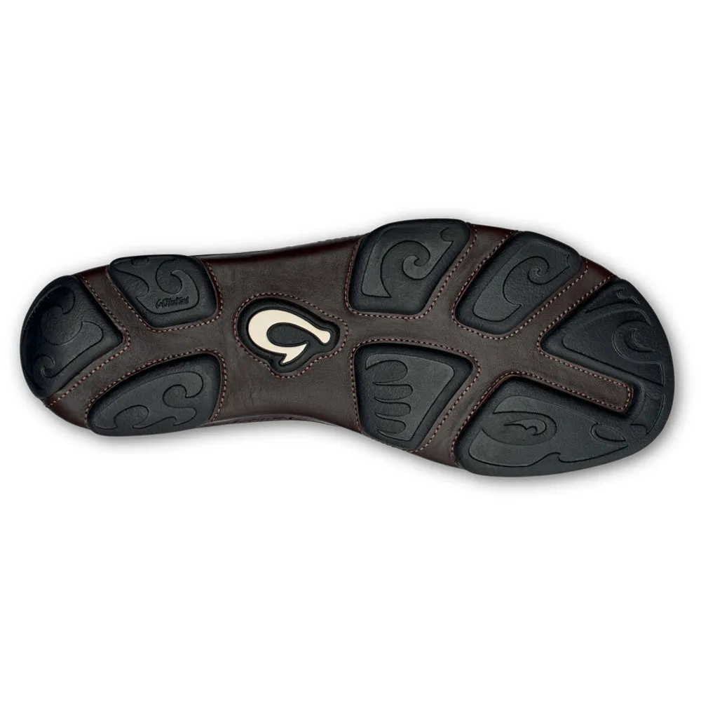 OluKai Molo Slip-On Dark Wood/Dark Java (Men's)