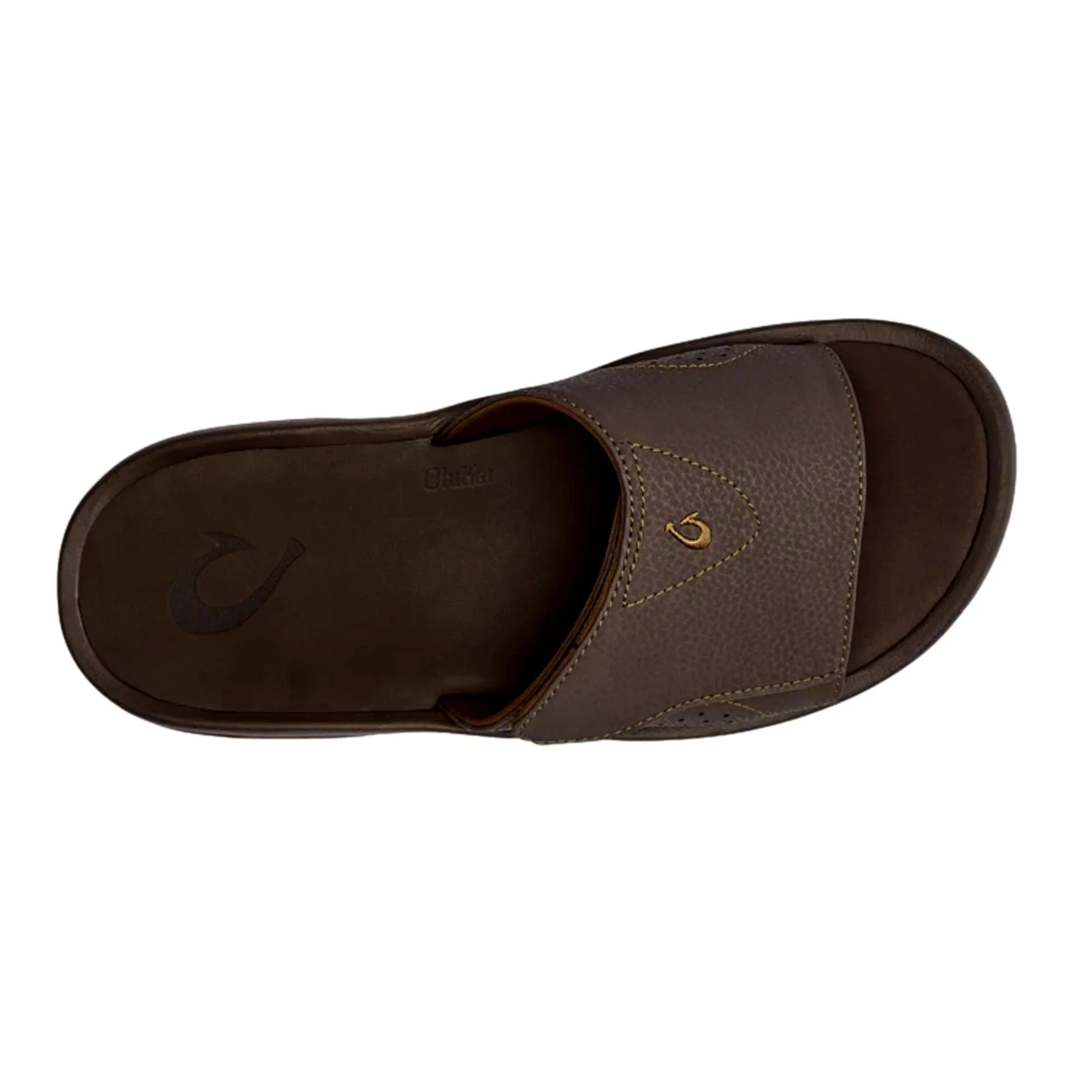 Olukai Nalu Slide Dark Java / Dark Java  10332-4848 Men's