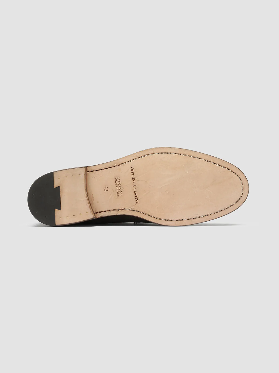 OPERA 001 - Dark Brown Suede Penny Loafers