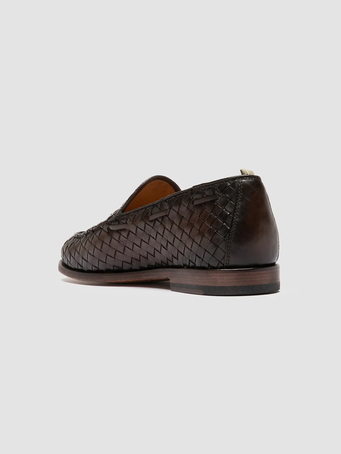 OPERA 004 - Dark Brown Leather Tassel Loafers