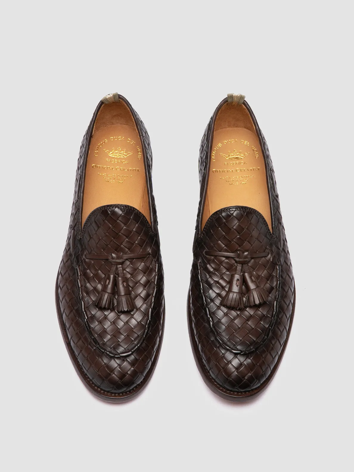 OPERA 004 - Dark Brown Leather Tassel Loafers
