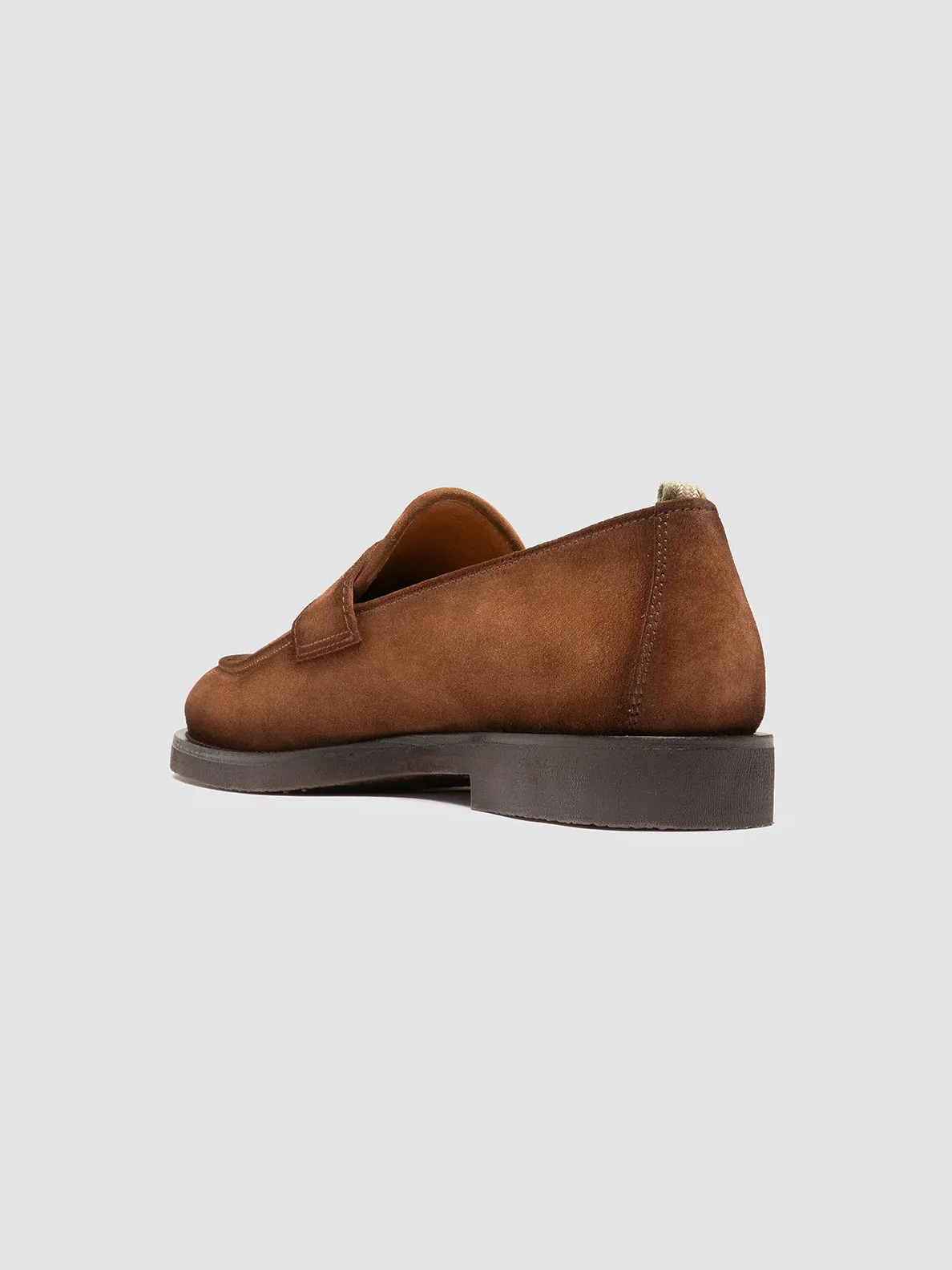 OPERA FLEXI 101 - Light Brown Suede Penny Loafers