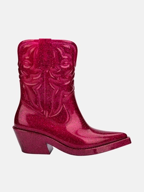 Perfect For Gifting Organizer Insert Mini Melissa Girls Texas Boots in Pink Latest Tech Ultra-Soft Texture