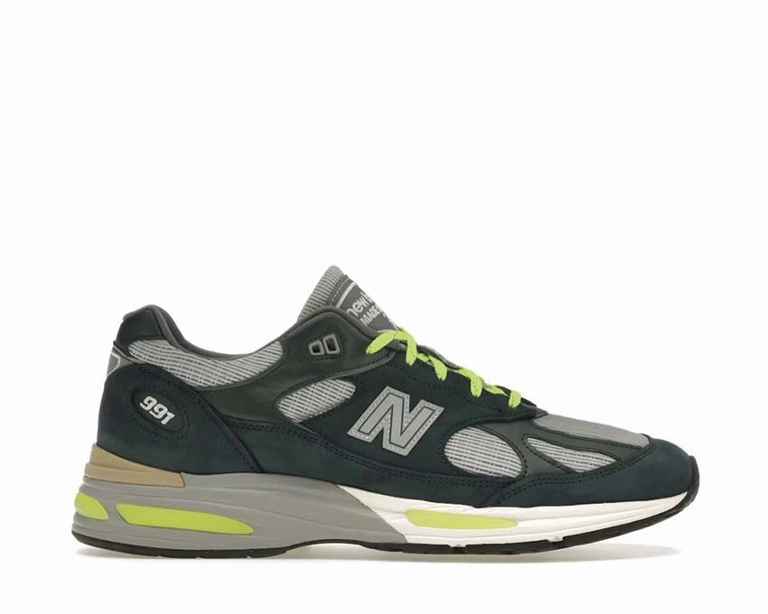 Original Brand New Balance 991v2 Made in UK Patta "Sea Moss" Save Big Hurry Before It Sells, Ready For Anything, Cute