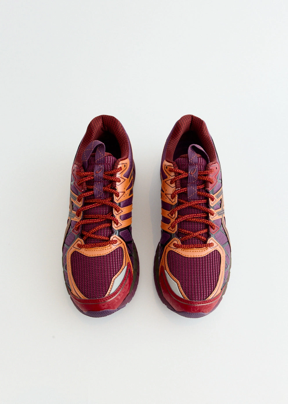 Croc-Embossed UB10-S Gel-Kayano 20 'Deep Plum' Sneakers