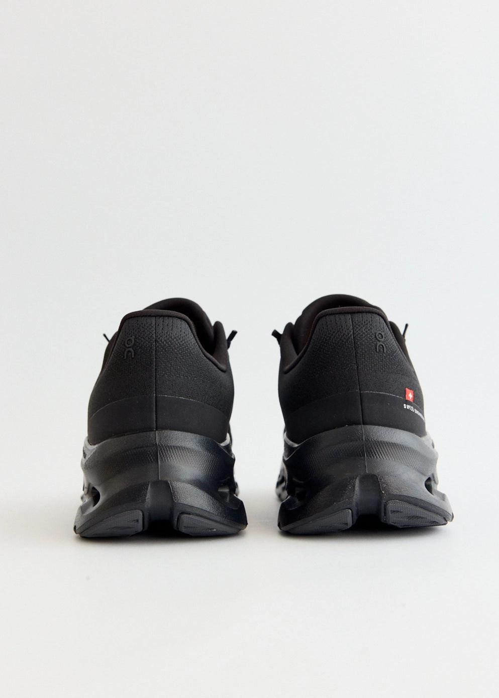 Cloudtilt 'Eclipse Black' Sneakers Handbag With Multiple Pockets