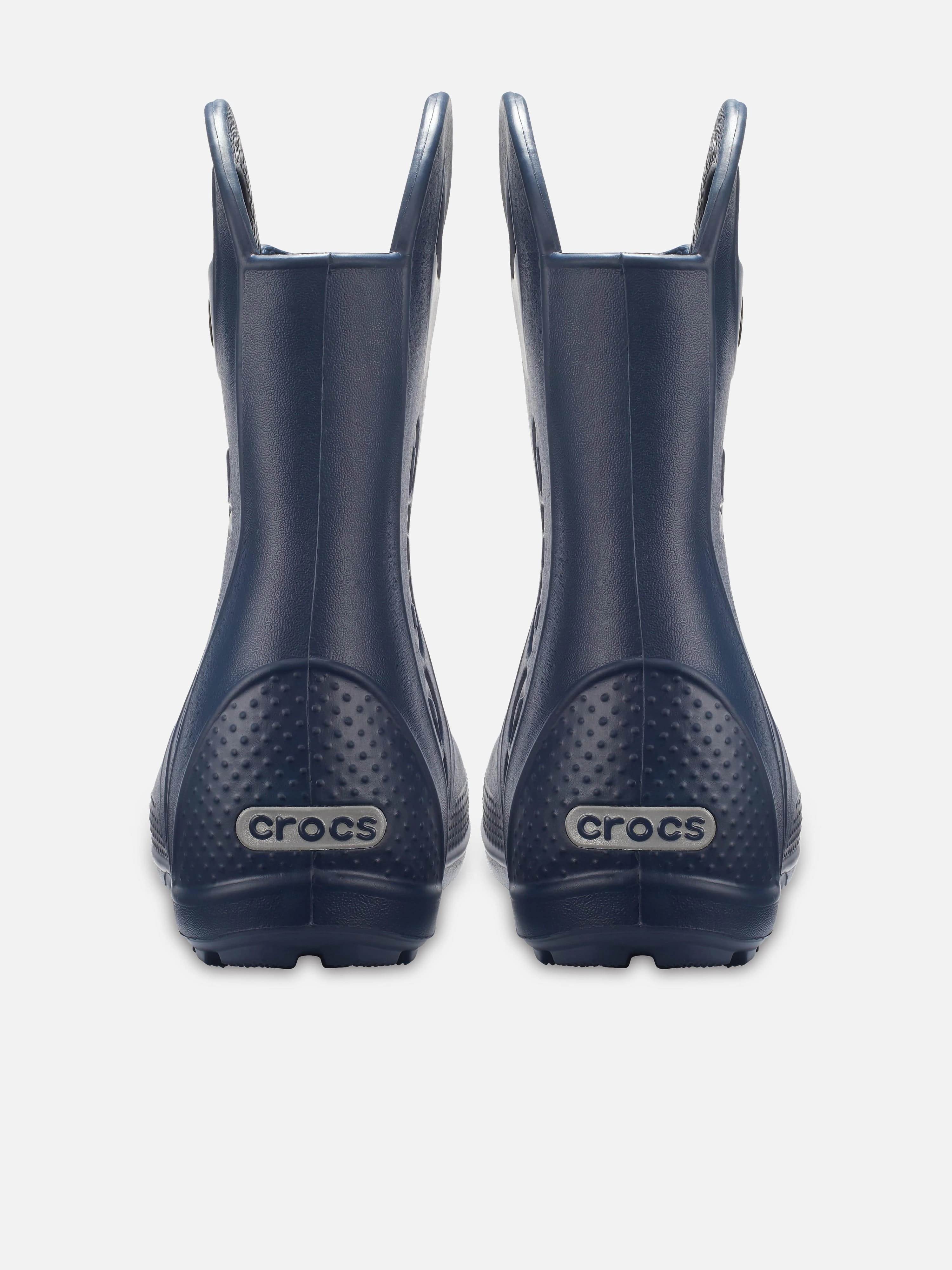 Ultimate Convenience, Designed For Movement, Flexible Design Crocs Kids Handle It Rain Boots in Navy
