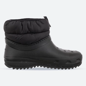 Strap Slider, Built For The Wild, Shop The Look Outdoor Essential Women's Crocs 207311 Classic Neo Puff Shorty Boots Croc-Embossed