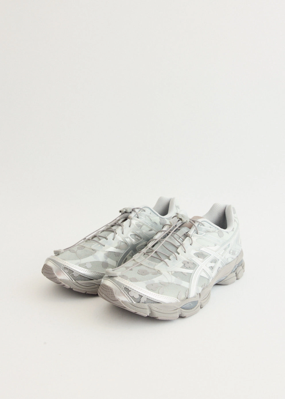 Teen Girl Mini Handbag x Cecilie Bahnsen Gel-Cumulus 16 SSCB 'Glacier Grey Silver' Sneakers