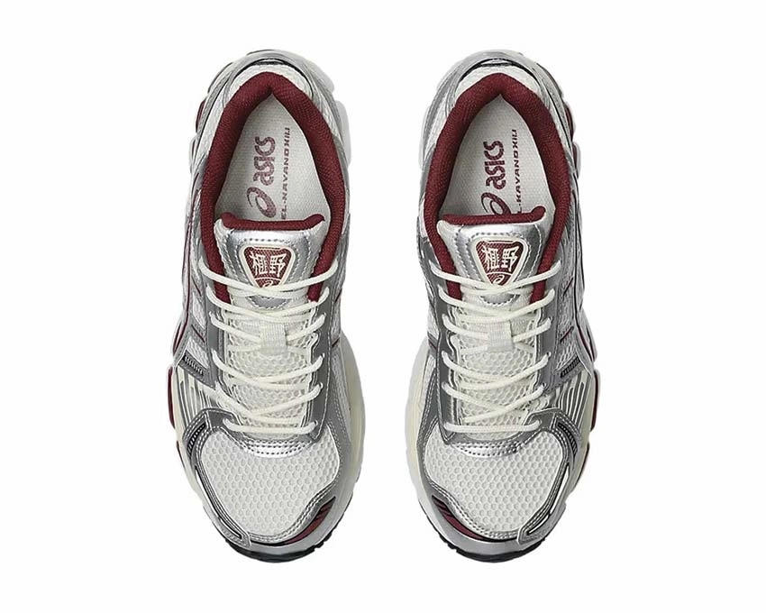 Style Meets Function Asics Gel Kayano 12.1 "Silver Red" Lightweight Crossbody Bag