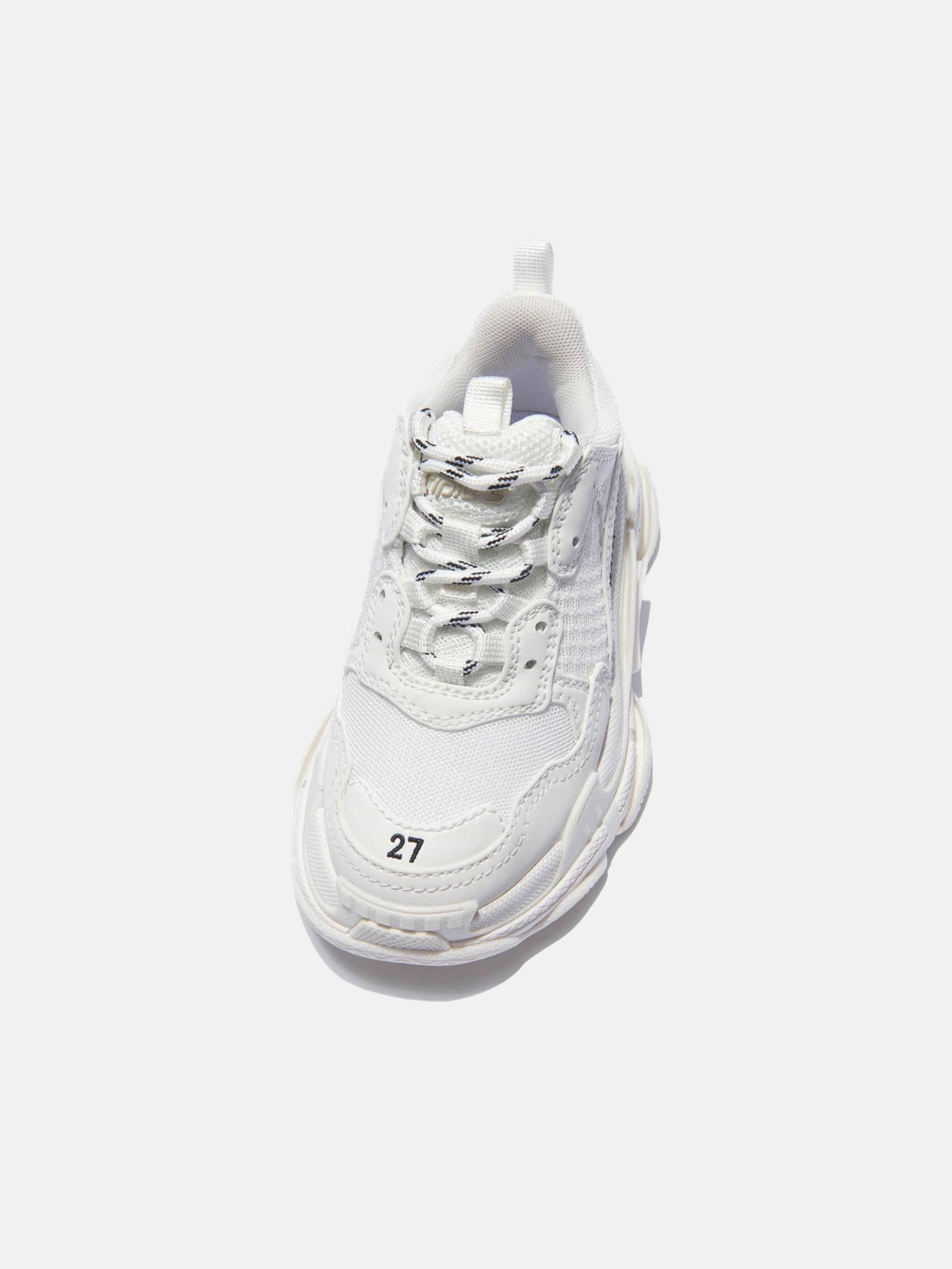 Gym Tote Bag With Shoe Compartment, Smart & Affordable Balenciaga Kids Triple S Trainers in White