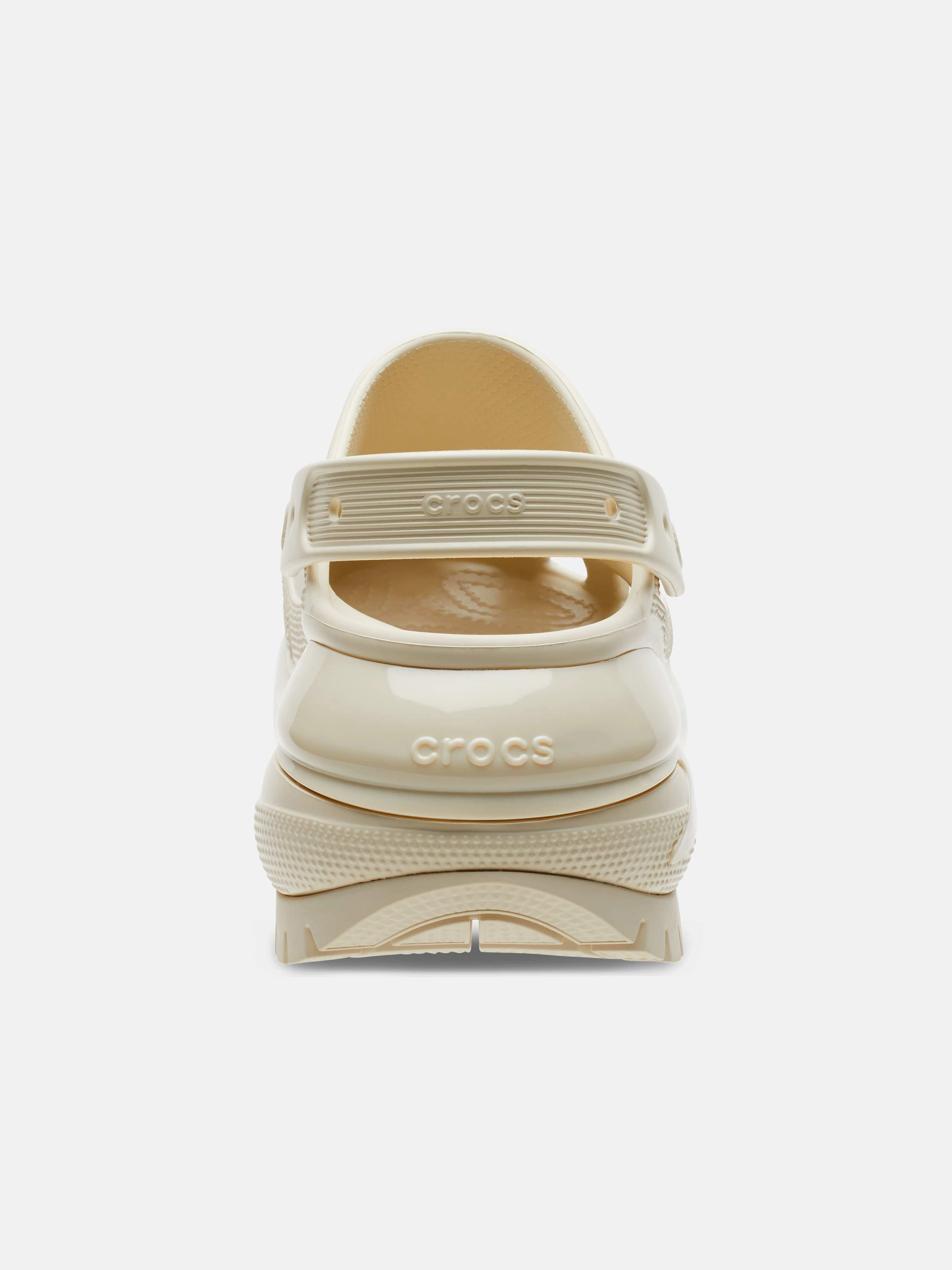 Clutch With Magnetic Snap Closure, Join The Trend, Chic & Sleek Kids Mega Crush Clog in Ivory