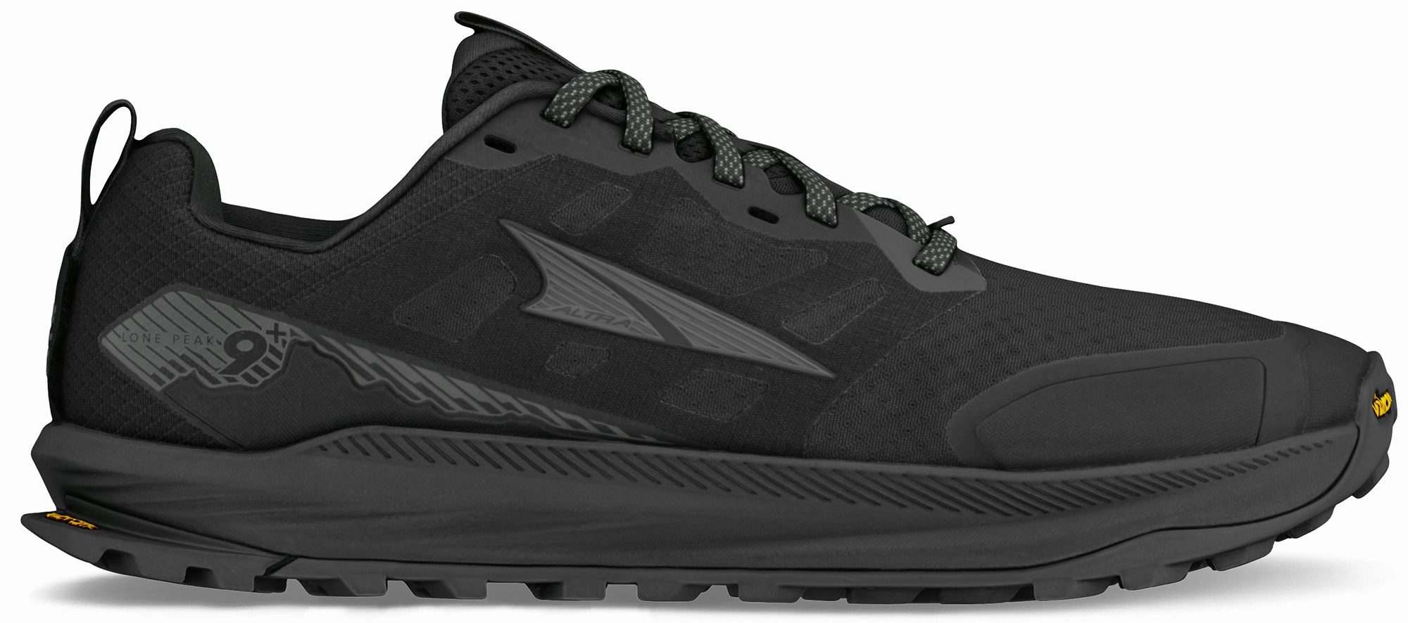 Just Dropped Padded Strap Altra Lone Peak 9  Mens Trail Running Shoes - Black Business style special Transparent Pvc