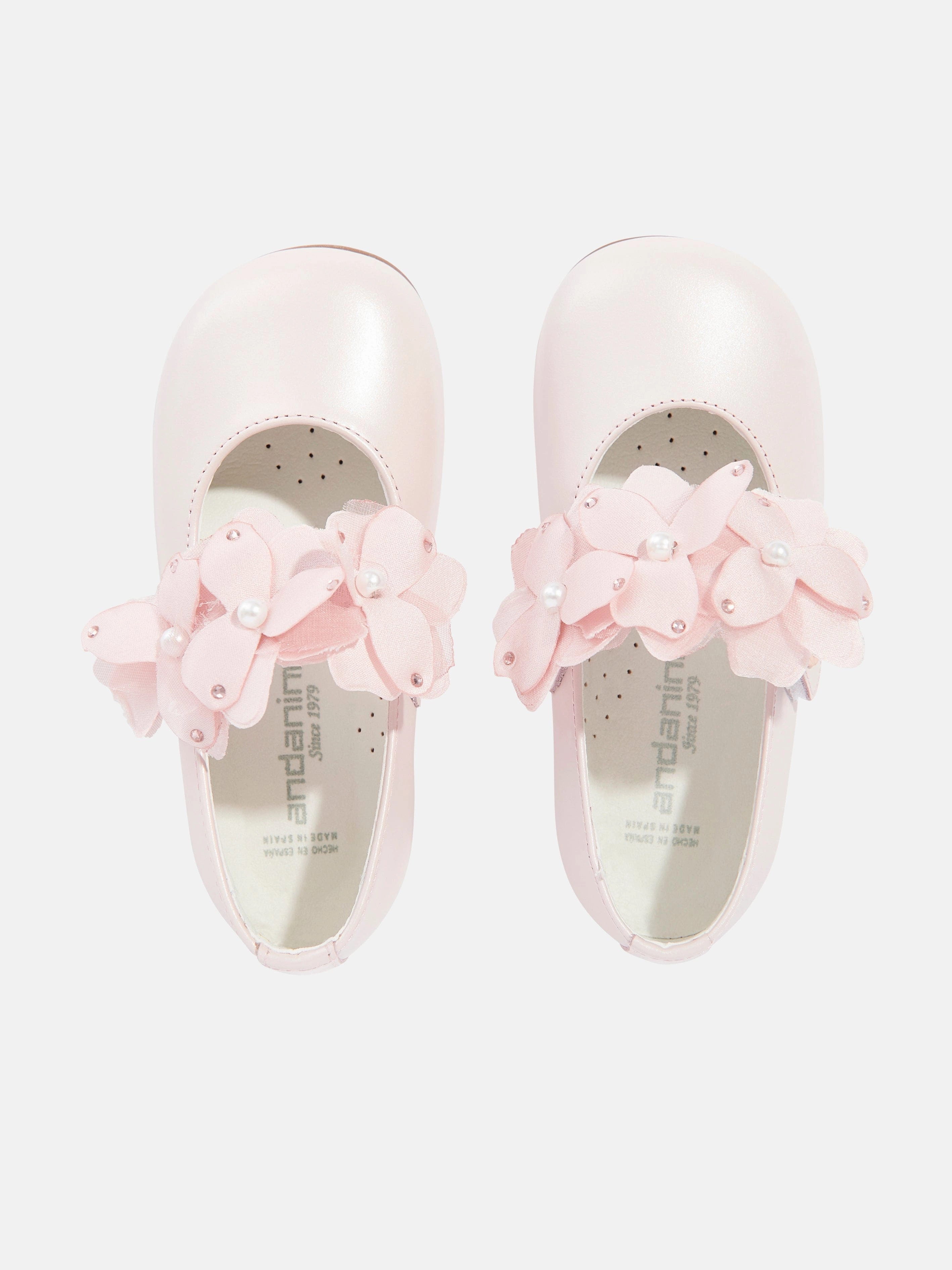 Andanines Girls Flower Shoes in Pink Where Comfort Meets Performance