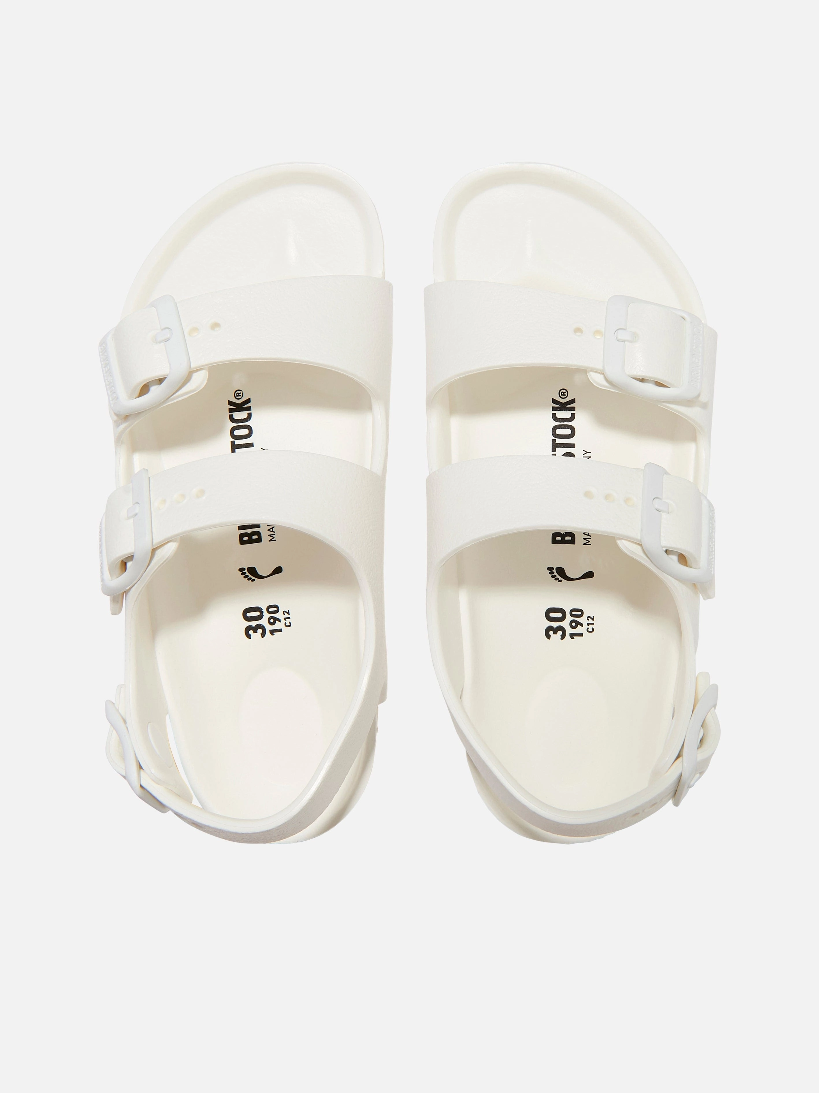White Canvas Tote Bag BIRKENSTOCK Kids Milano Eva Sandals in White Must-Have Item