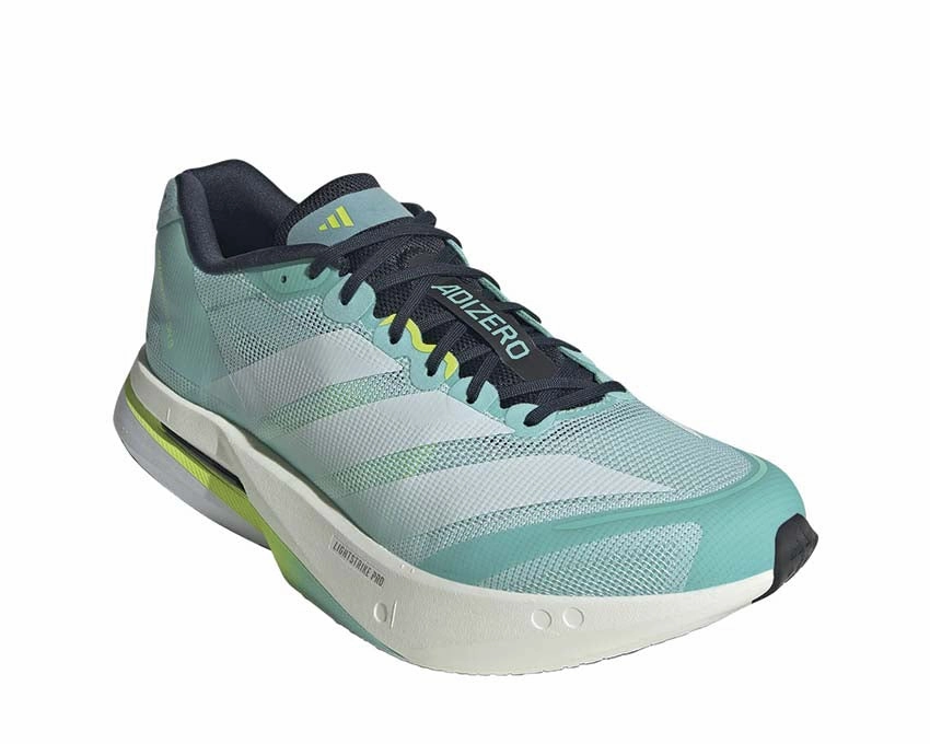 Laptop Compartment, Branded, Adventure Awaits Adidas Adizero Boston 13 "Flash Aqua"