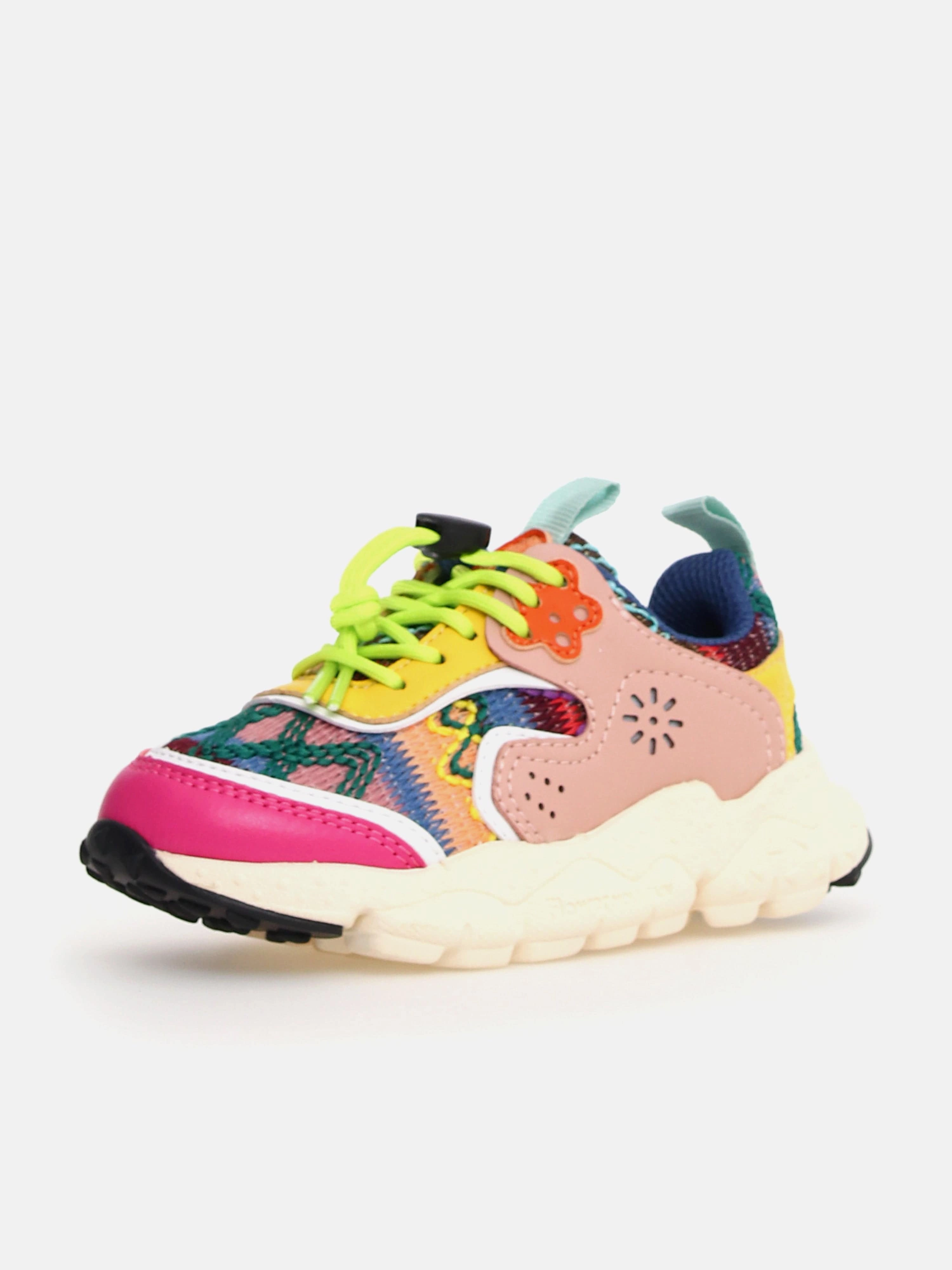 Kids Doi Trainers in Multicolour Vegan Leather Shoulder Bag, Grab It Fast