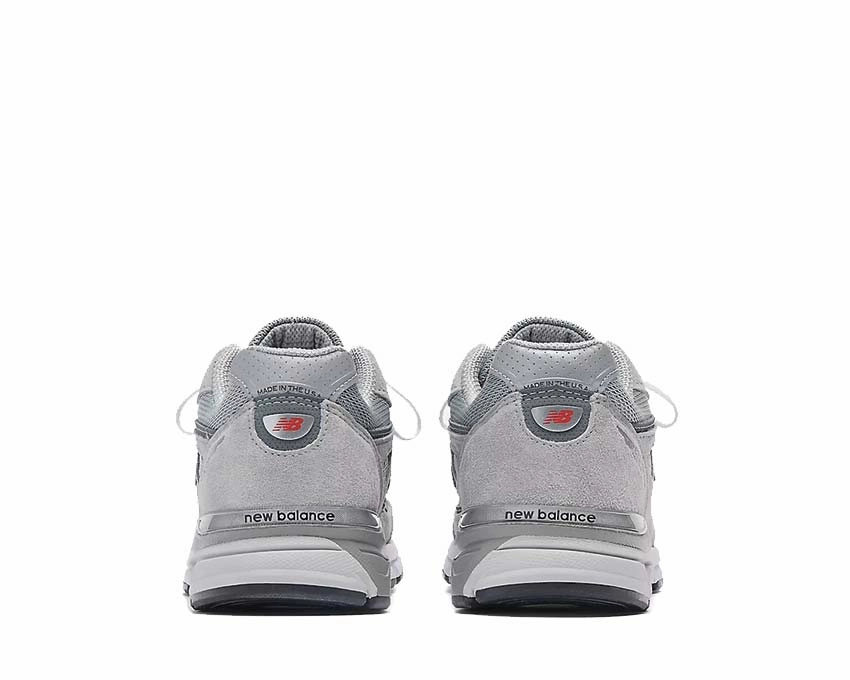 New Balance 990v4 Made in USA "Grey" For City Or Trail, Front Flap