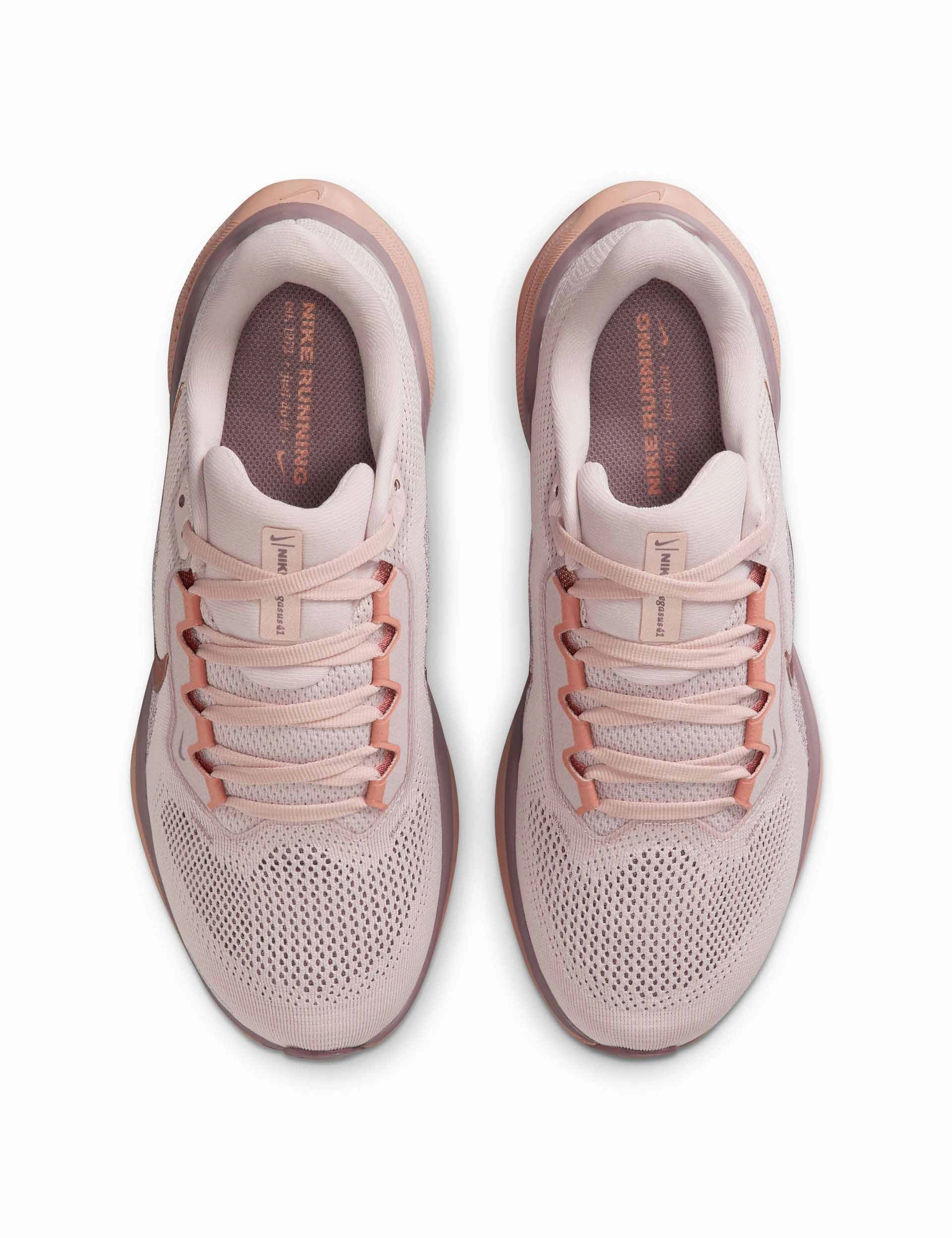 New Season Drop Pegasus 41 Shoes - Silt Red/Metallic Rose Gold/Particle Pink