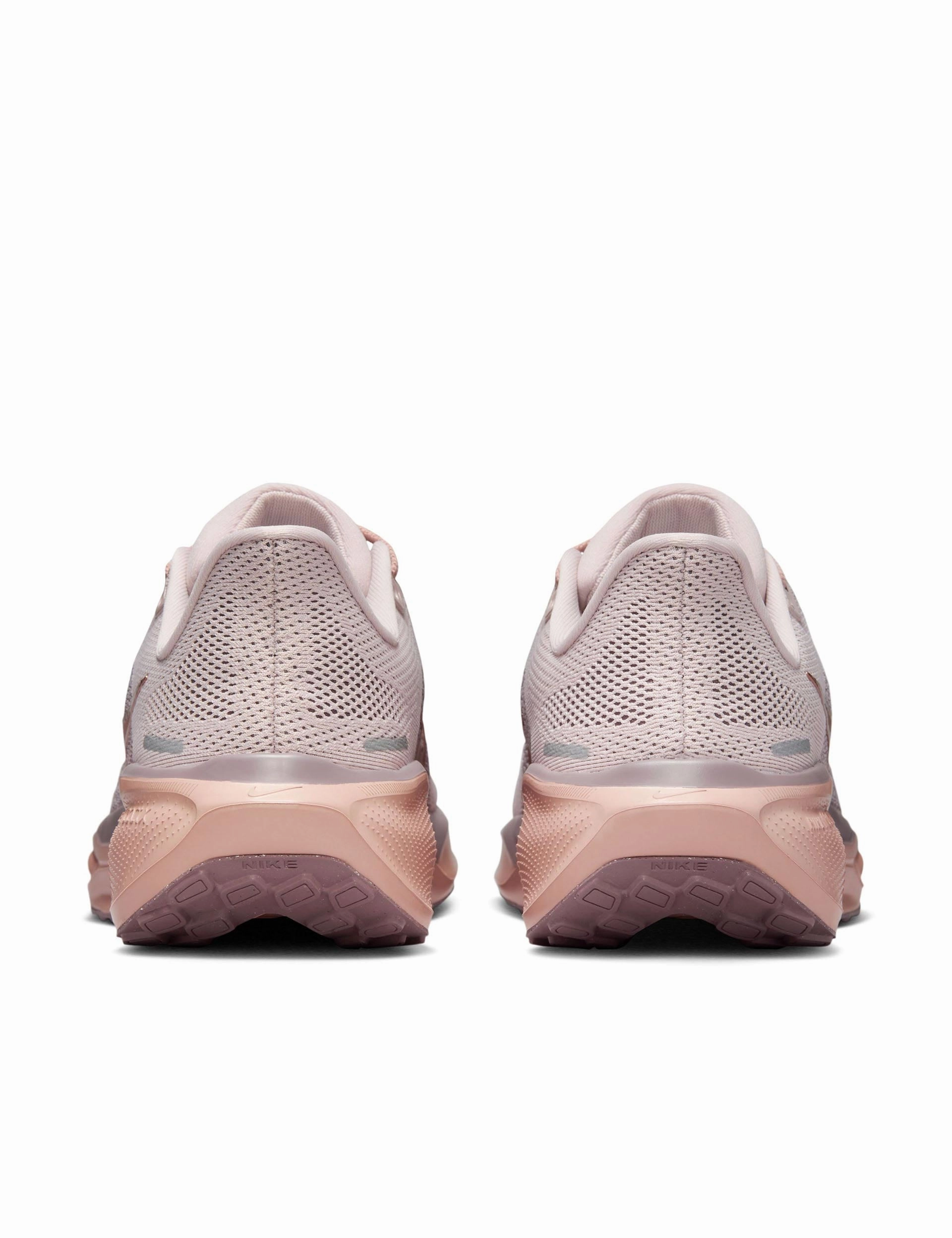 Trendy, Croc-Embossed, Bold And Unique Pegasus 41 Shoes - Silt Red/Metallic Rose Gold/Particle Pink