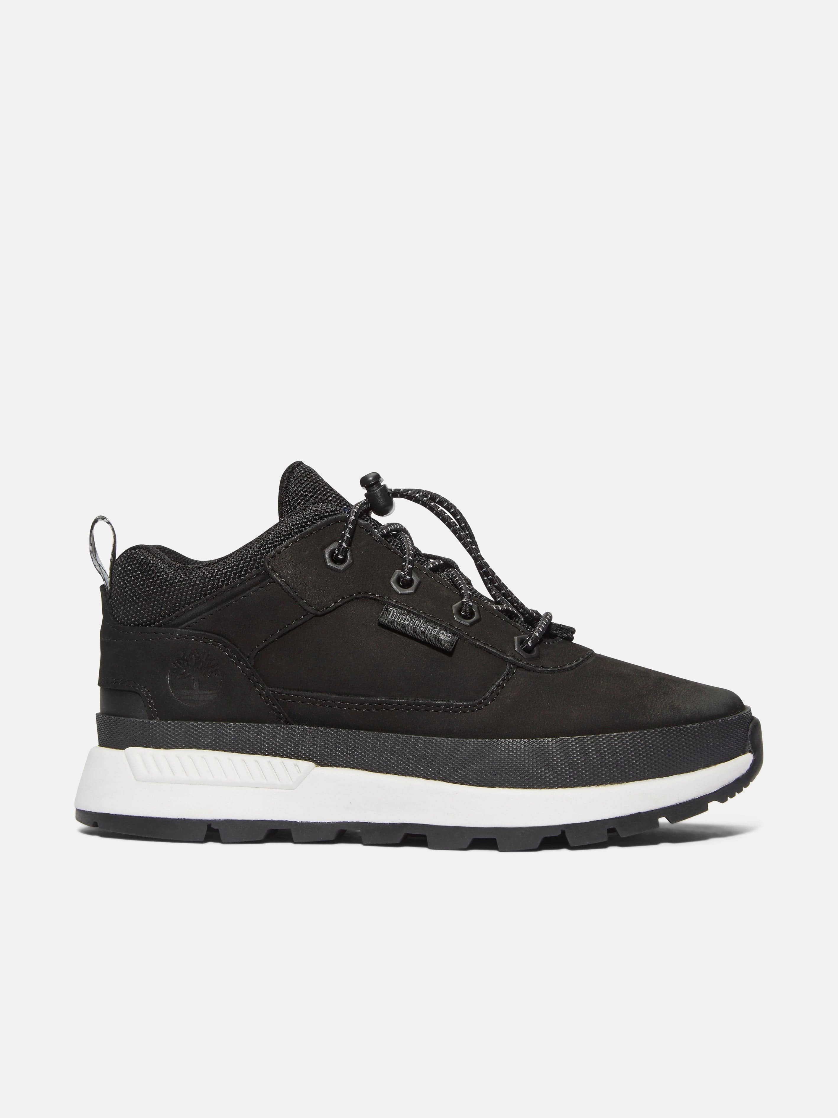 Shop Exclusive Styles, Collapsible Timberland Boys Low Lace-Up Trainers in Black