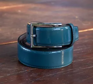 Patent Leather Belt Stone