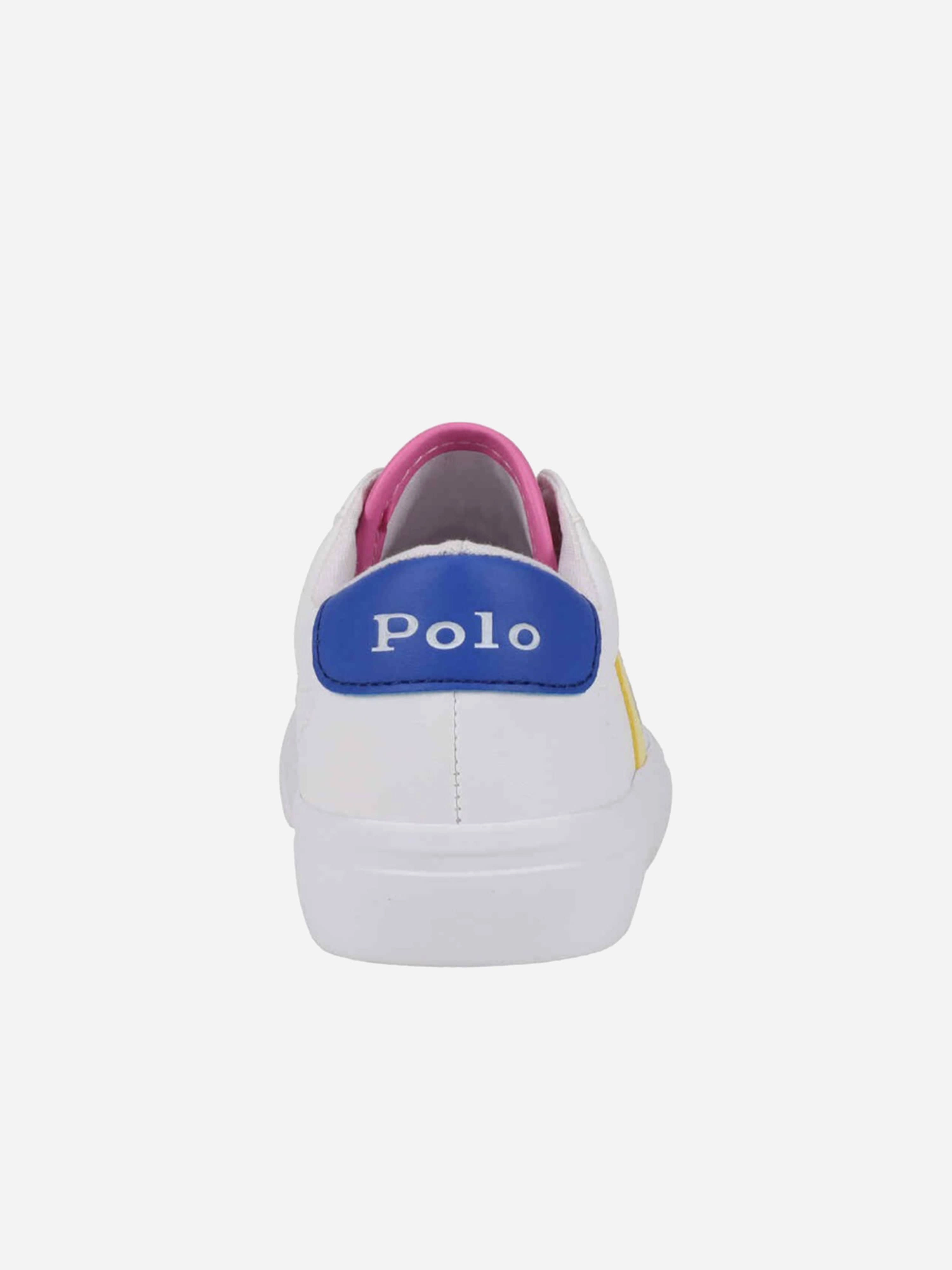 Perfect Fit Ralph Lauren Girls Ryley Trainers in White DonT Miss Out