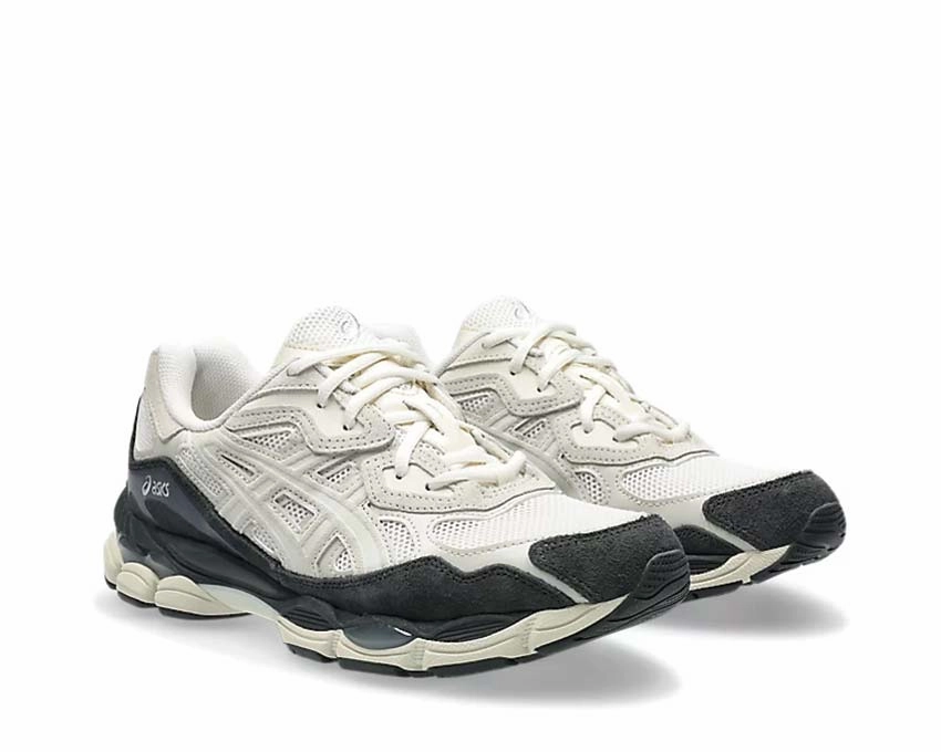 Brown Leather Duffel Asics Gel NYC "Smoke Grey"