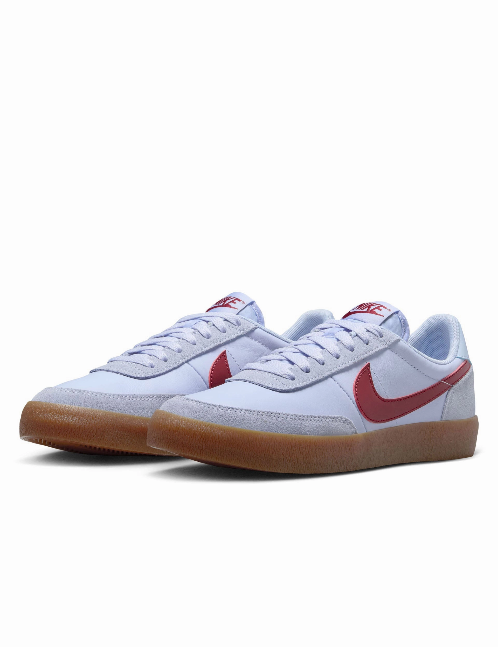 Killshot 2 Shoes - Royal Tint/Gum Medium Brown/White/Team Red Strap Slider, Lightweight Design