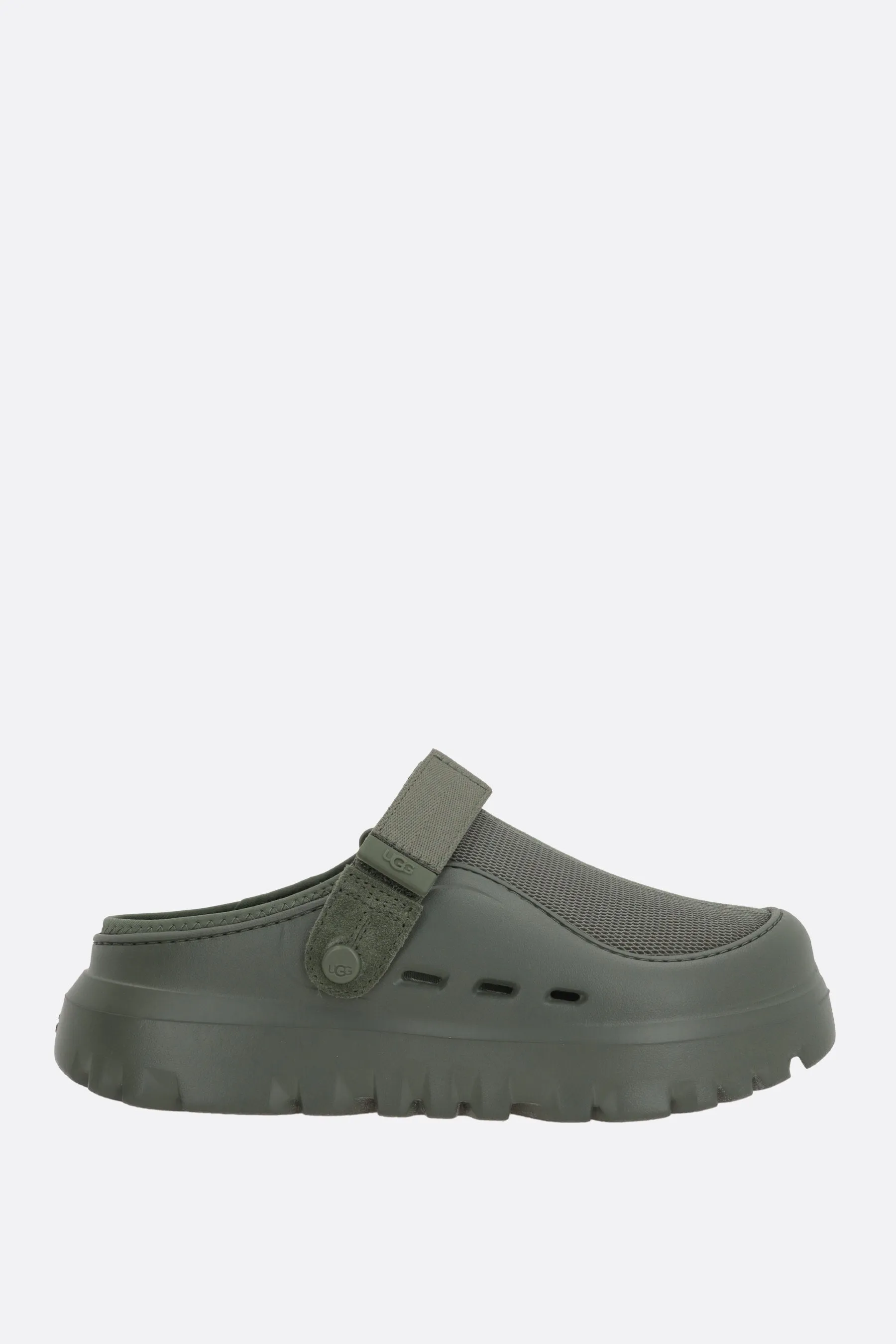 PeakMod clogs in mesh and rubber