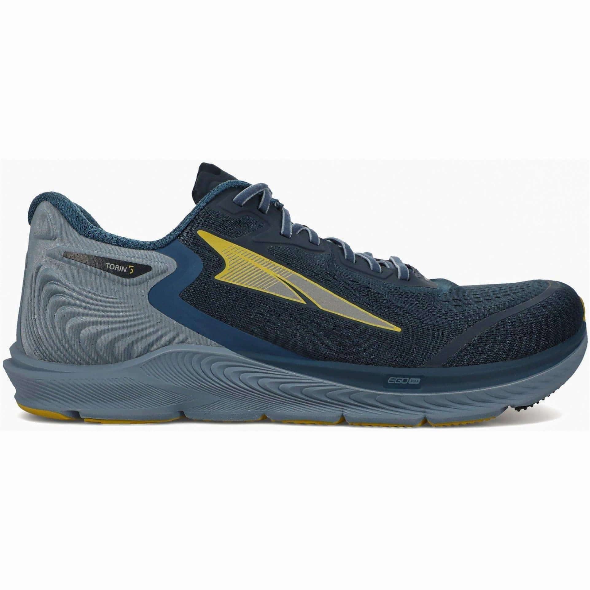 Percentage off Altra Torin 5 Mens Running Shoes - Blue Podcast promotion Stay Comfortable All Day