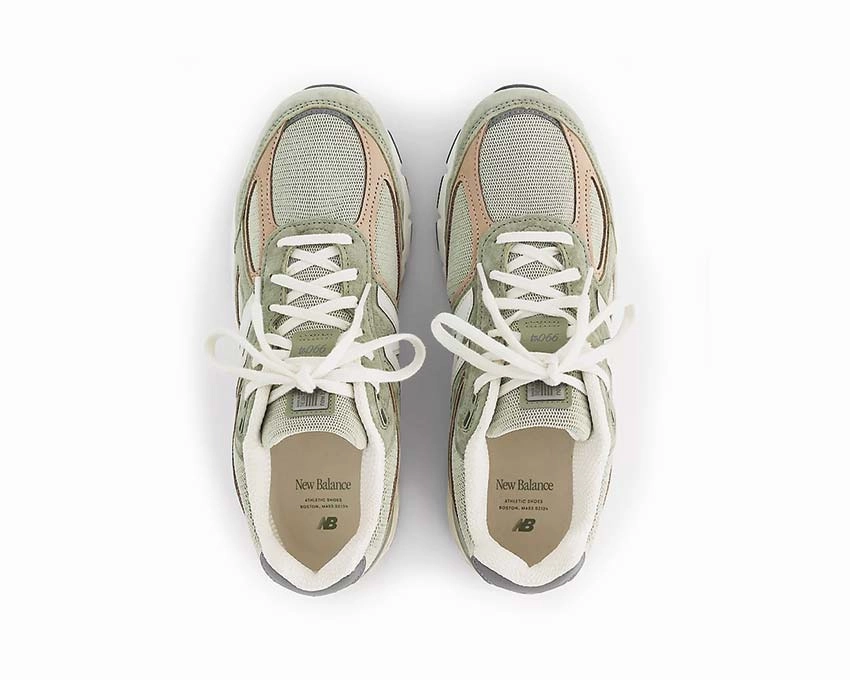 New Balance 990v4 Made in USA Olive Why Wait? Own It, Your Go-To Gear, Eco-Friendly Material