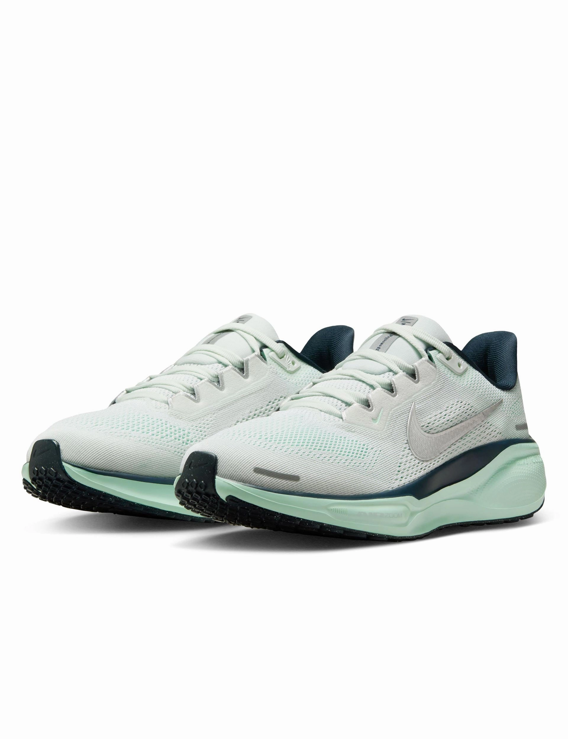 Luxury Pegasus 41 Shoes - Ghost Aqua/Metallic Silver/Mint Foam