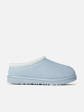Designed For Everyday Use Personalized Design Kids Suede Tasman II Slippers in Blue Winter offer Fits Any Lifestyle