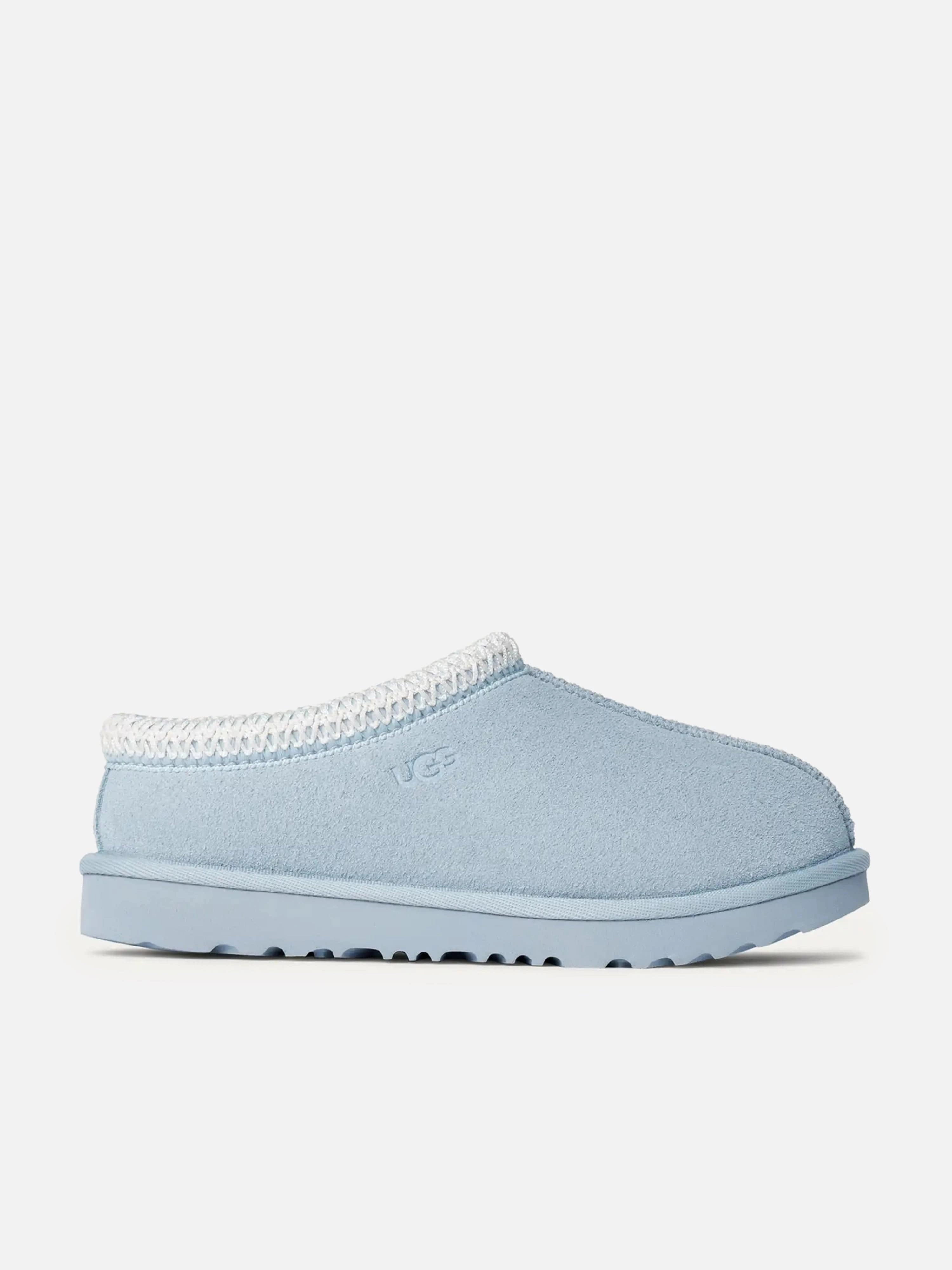 Start Shopping Now, Polyester Kids Suede Tasman II Slippers in Blue