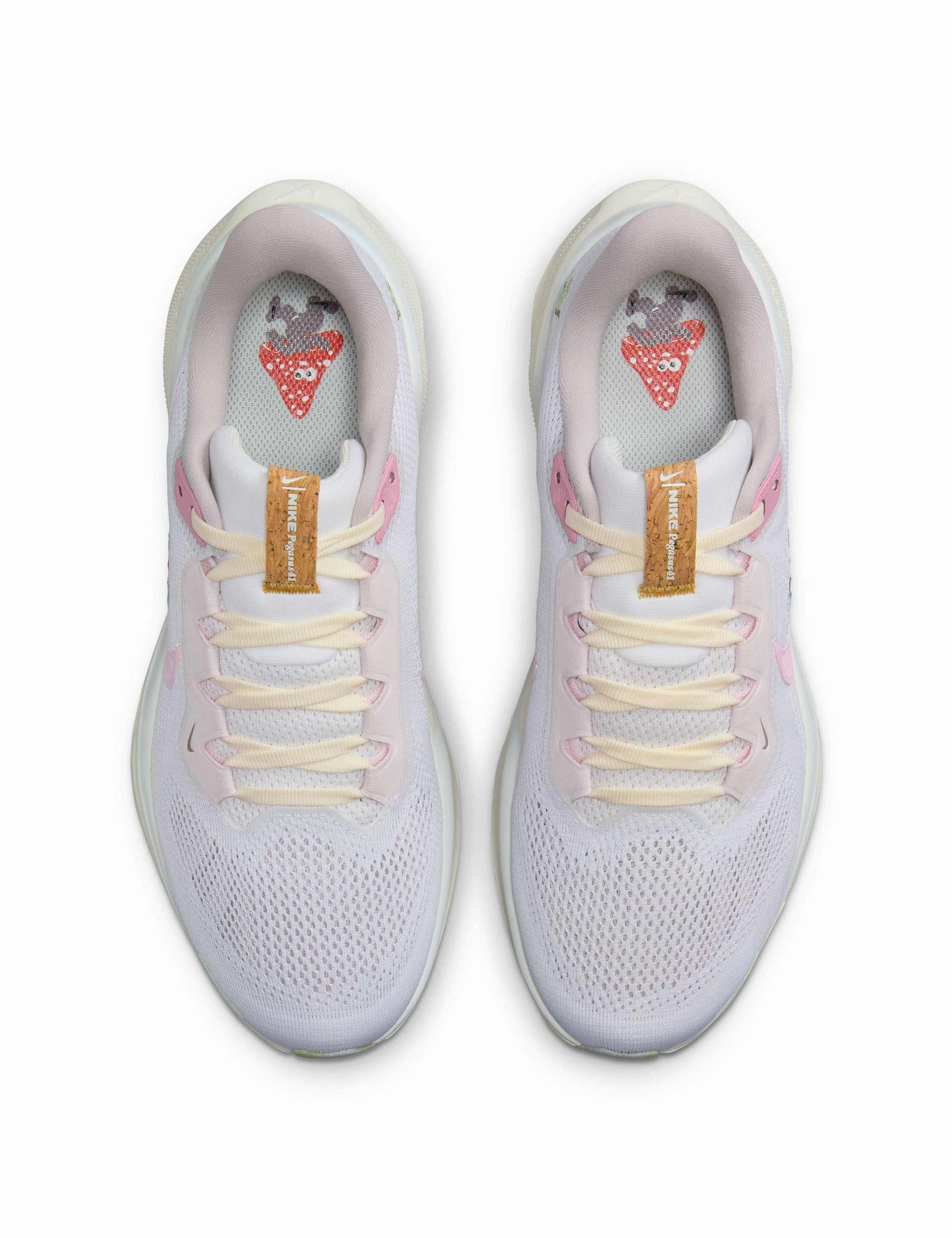 Save More Today Pegasus 41 Shoes - White/Pink Foam/Sail/Football Grey