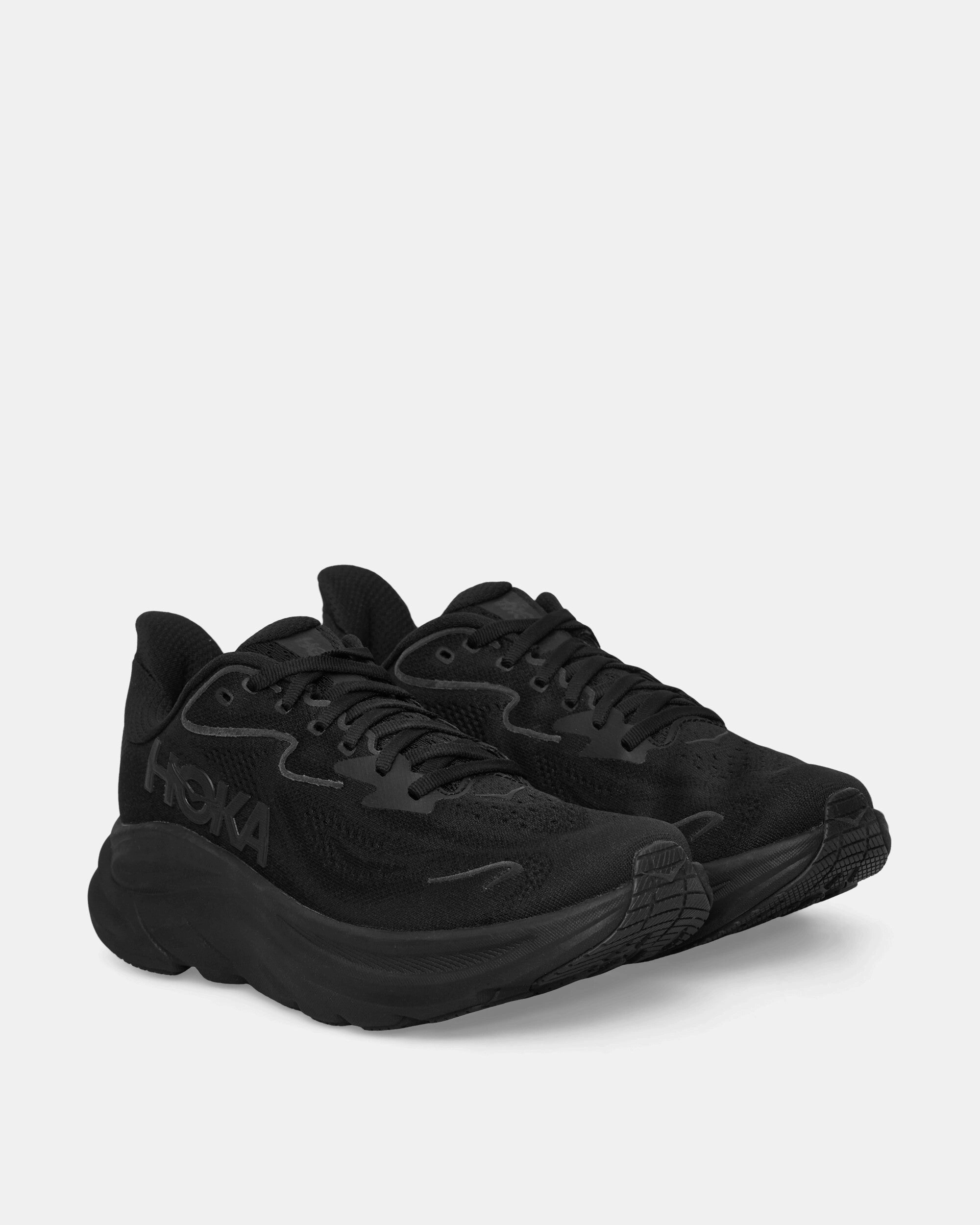 Men's Clifton 10 Sneakers Black From Desk To Dinner, New Season Drop