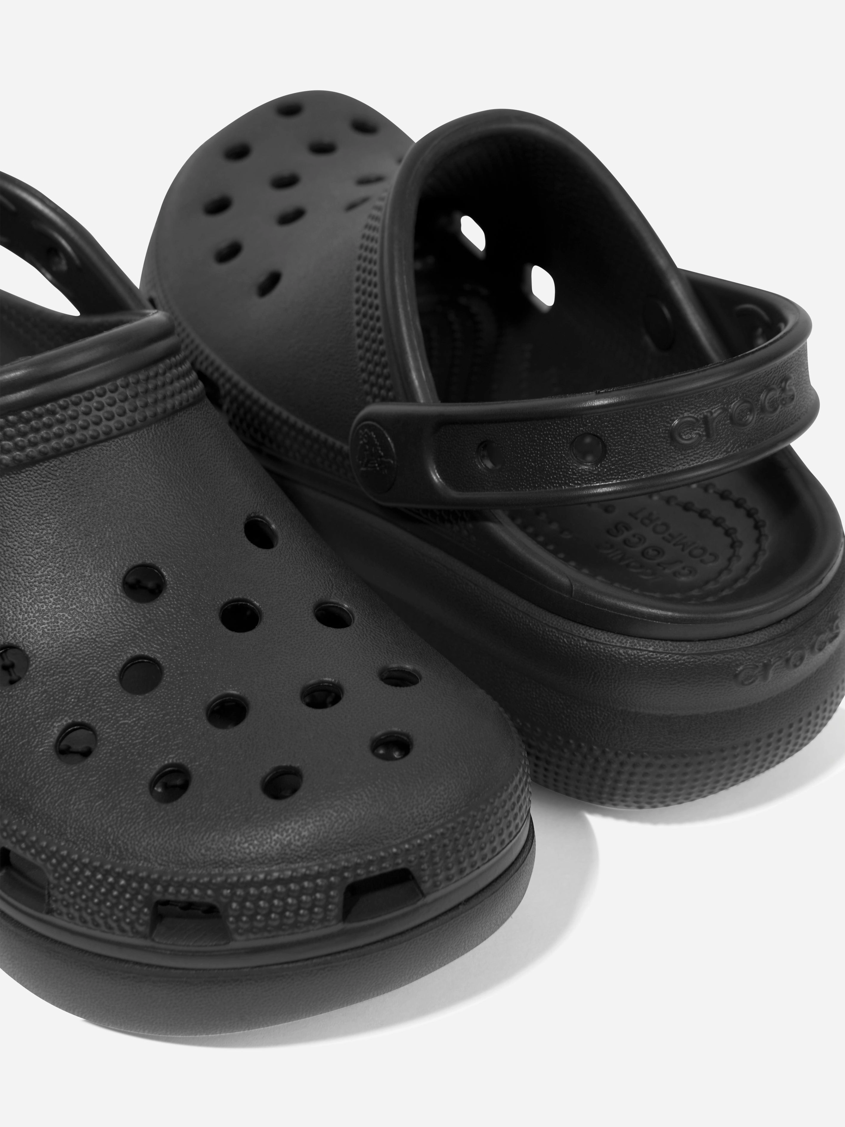 Crocs Kids Cutie Crush Clog in Black Stay Comfortable All Day, On-The-Go Friendly, Versatile Everyday Style