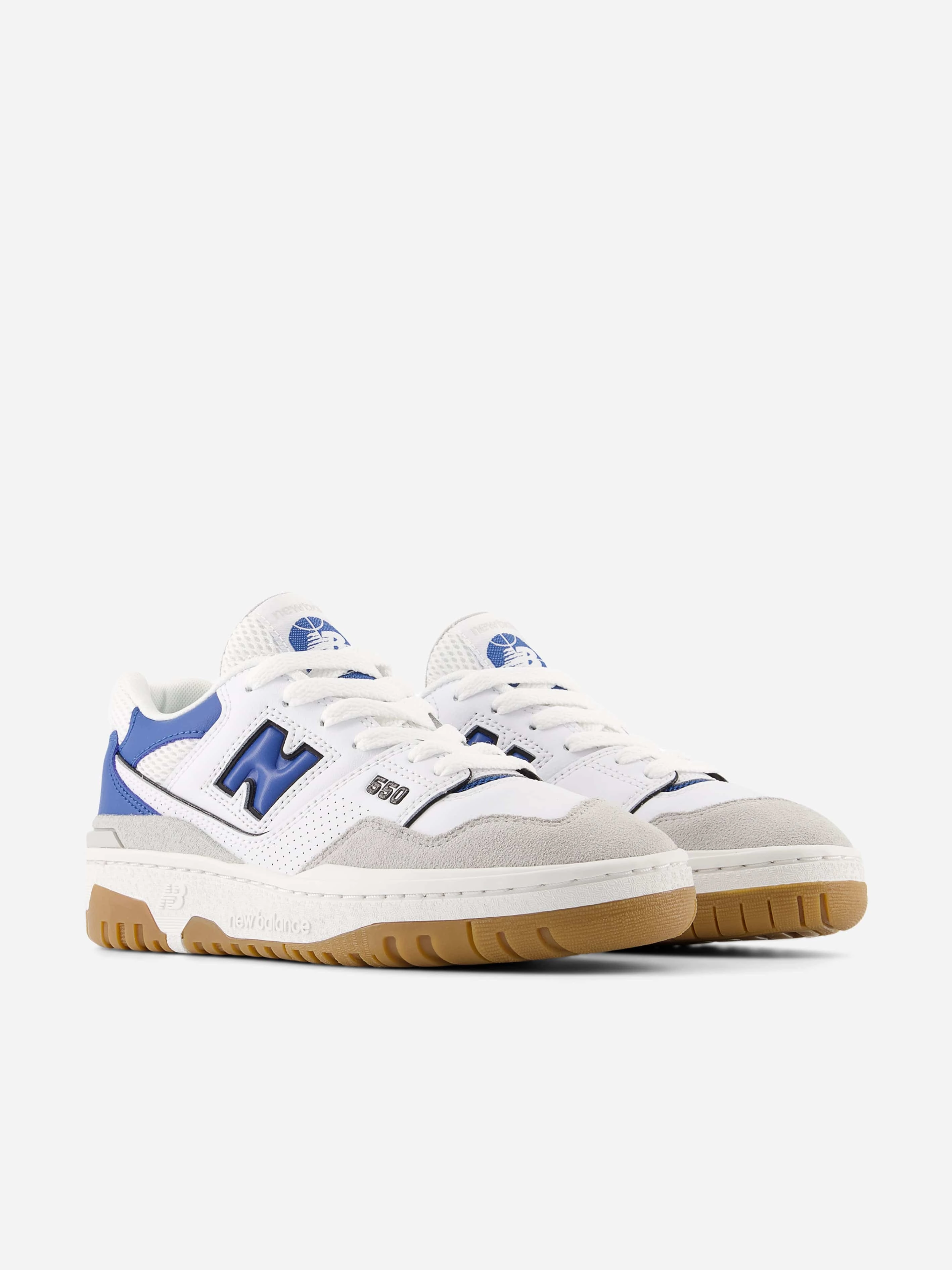Browse & Buy, Neoprene, Canvas New Balance Boys 550 Trainers in Grey