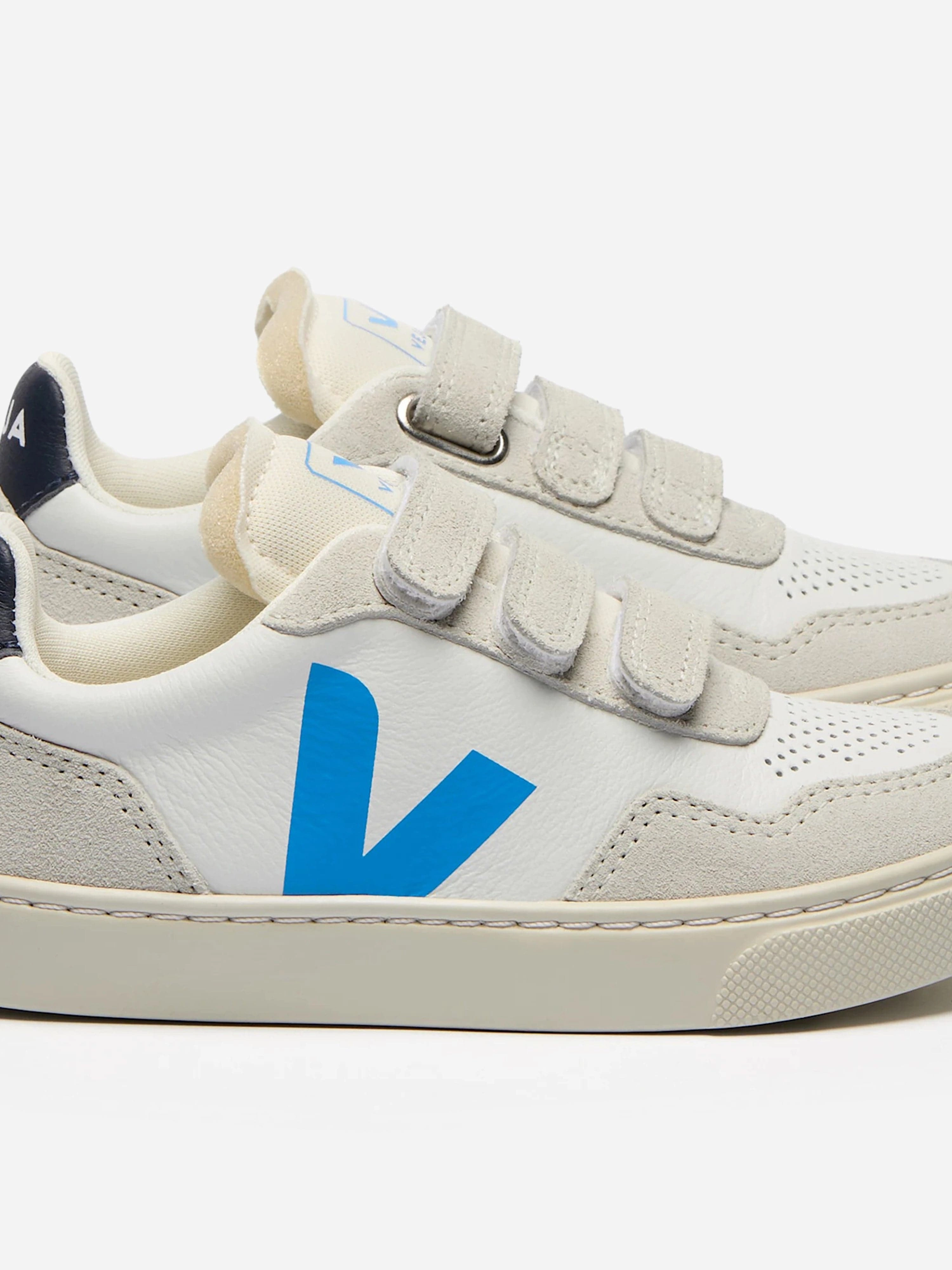 Veja Kids O.T Leather Small V-90 Trainers in White Your Ideal Choice