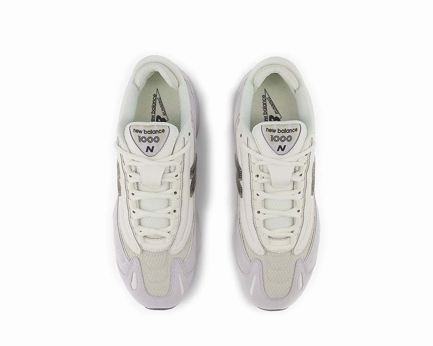 Effortless Elegance, Built For The Wild, Quilted New Balance 1000 "Pearl Grey"