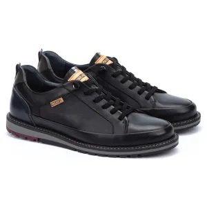Pikolinos Berna Black Leather Shoe (Men's)