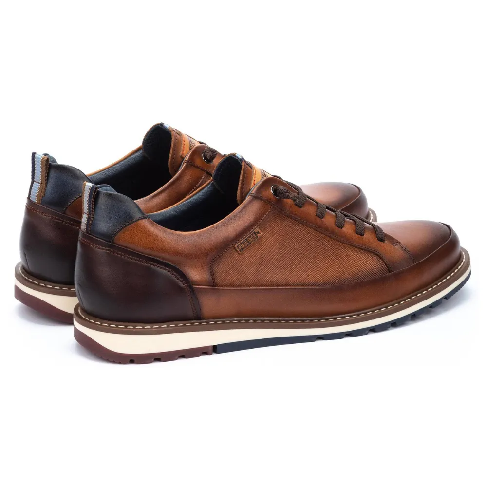 Pikolinos Berna Brandy Leather Shoe (Men's)